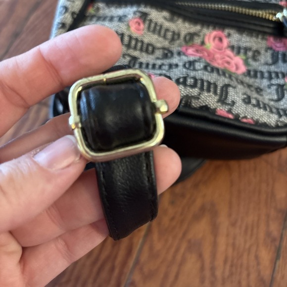 Juicy Couture Luxury Mini Backpack w/rose accents Streetwear 90s 2000s  Y2K - Picture 6 of 10